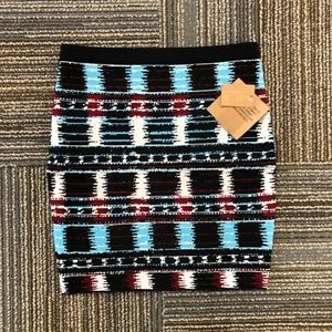 Rachel Roy Bodycon Mini Sweater Skirt
